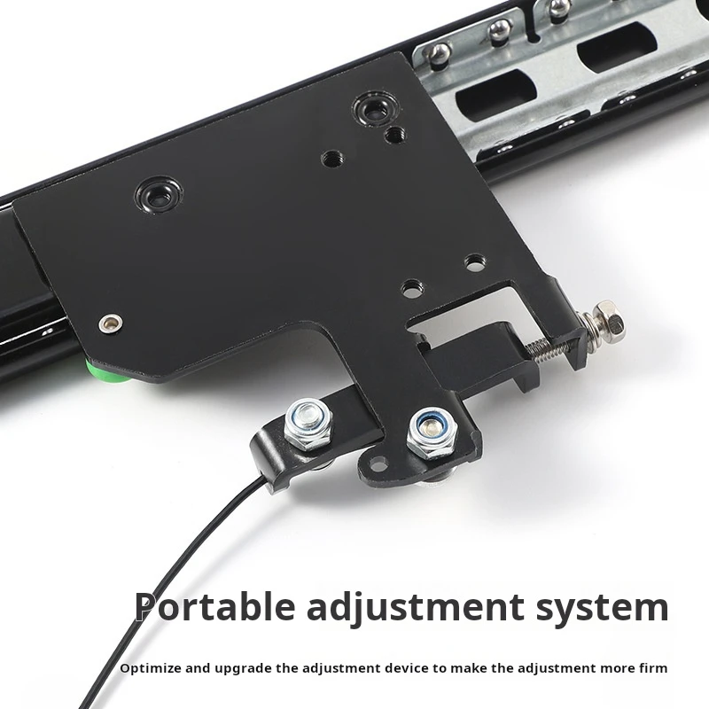 Imagem -05 - Porta Telescópica Dobrável para Roupeiro Porta de Balanço Escondida Trilho Deslizante Dobradiças Plug-in Montadas na Lateral Acessórios de Hardware Móveis