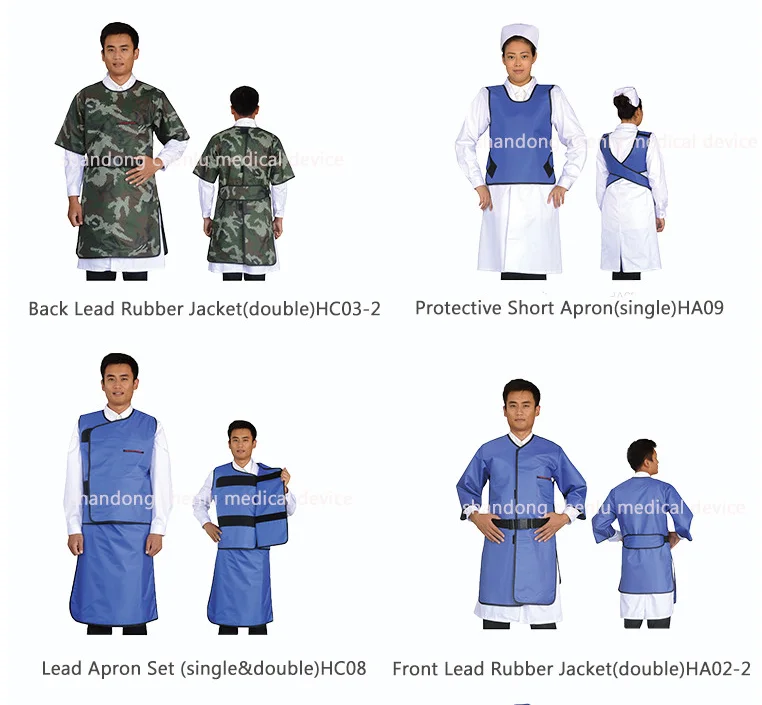 0,35 mmpb Röntgens trahlung Schutz chirurgische Blei Kostüm Weste Röntgen Strahlens chutz Blei Schürze Kleidung