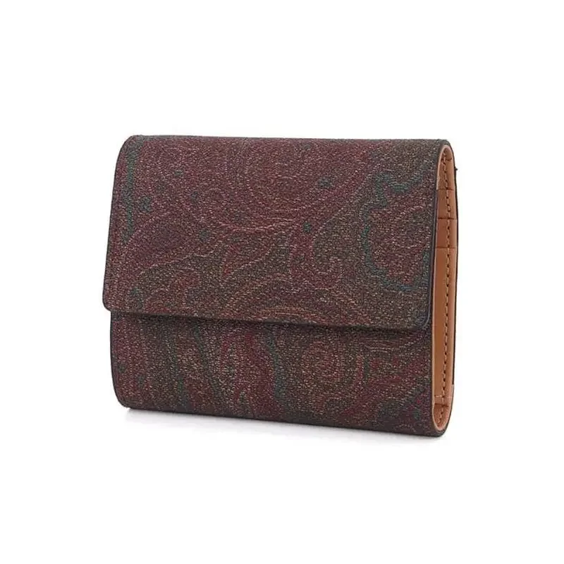 

Fashion Women Wallet Coin Pocket Jacquard Leather Female Purse Lady Wallets Women Card Holder Short