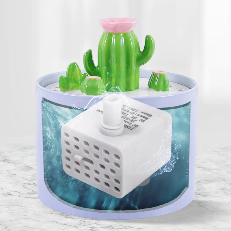 1-3W Leise 5V USB-Mikro-Bürstenlose Tauchpumpe, Mini-Fontänenfilterpumpe als Ersatz für Haustier-Wasserspender – Detail 13