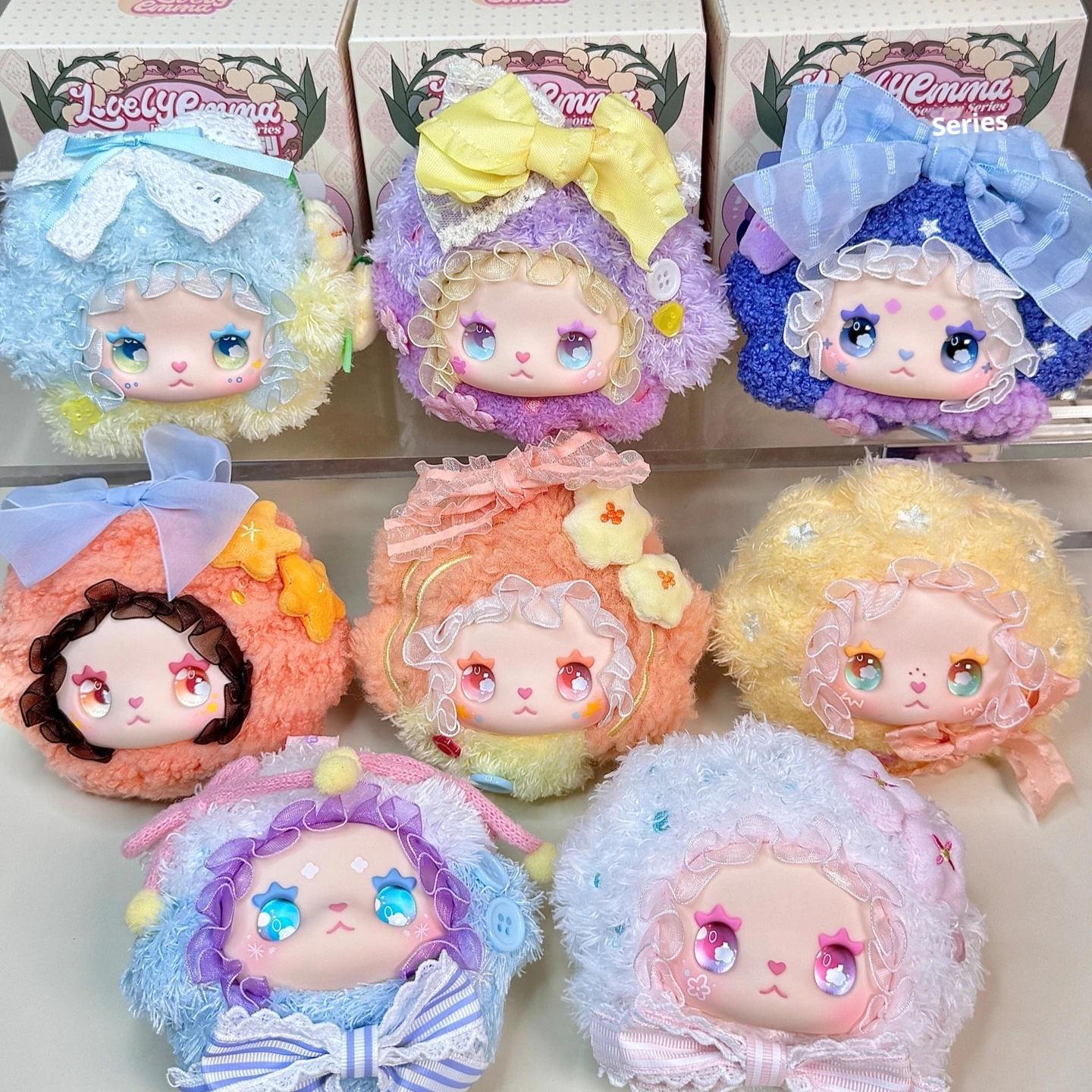 

Прекрасная Эмма Цветок Времена Виниловая Плюшевая Слепая Коробка Кукла Подвеска Модная Игрушка Милый Подарок Мультфильм Аниме Настольный Орнамент Таинственная Коробка