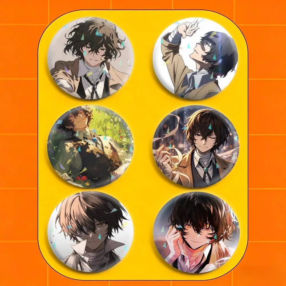 

Osamu Dazai Badges Niche Design Brooch for Backpack Lapel Pins Creative Accessories