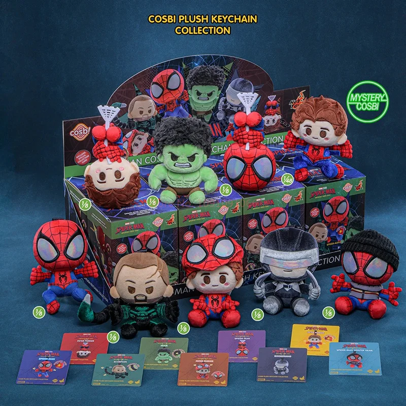 Hot Toys Marvel Spider-Man Brand New Day Cosbi Keychain Blind Box Pendant Collectible Mystery Toy Gift For Fans - view 6