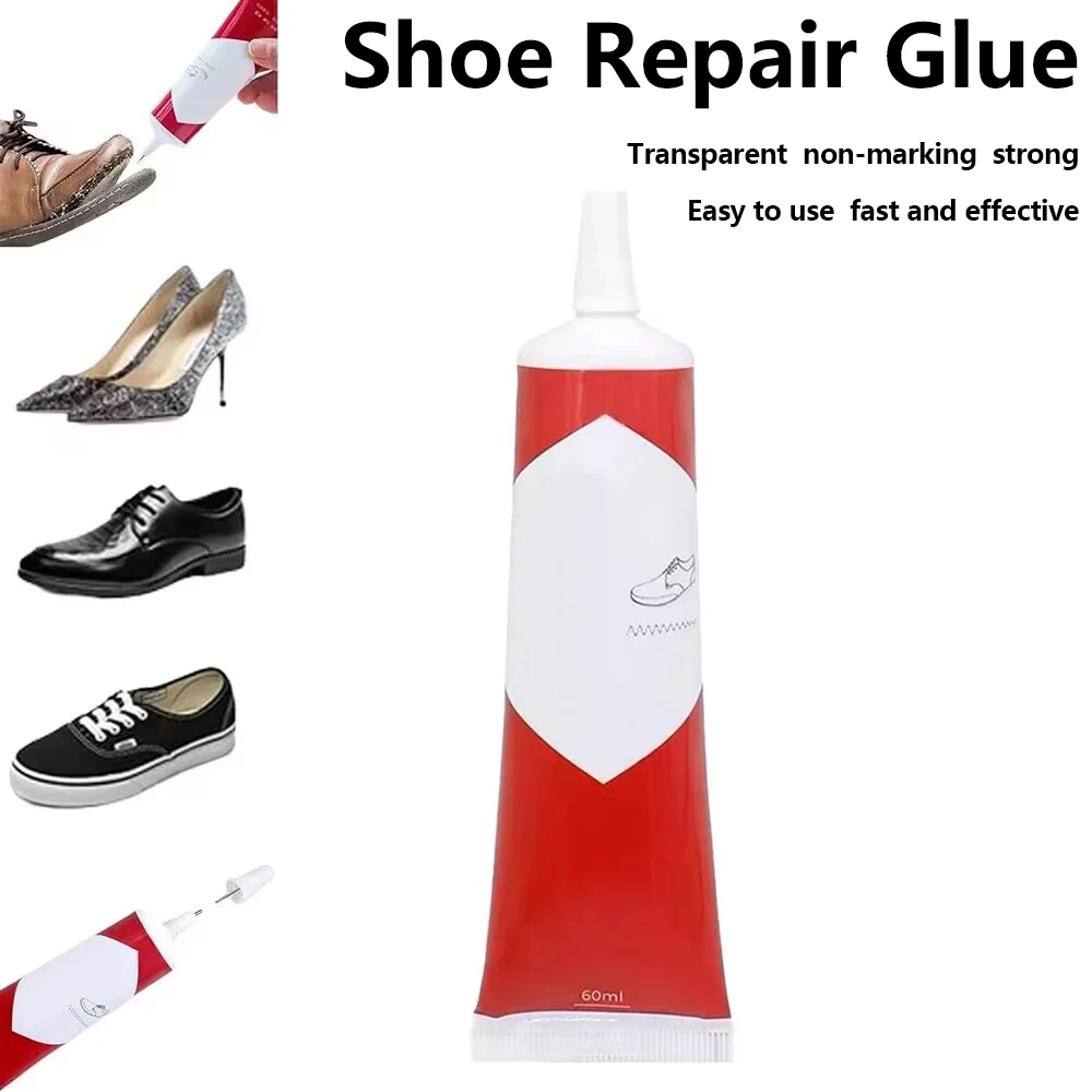 Professional Soft Shoe Glue Strong Waterproof Quick Drying Adhesive for Canvas and Leather Shoe Repair