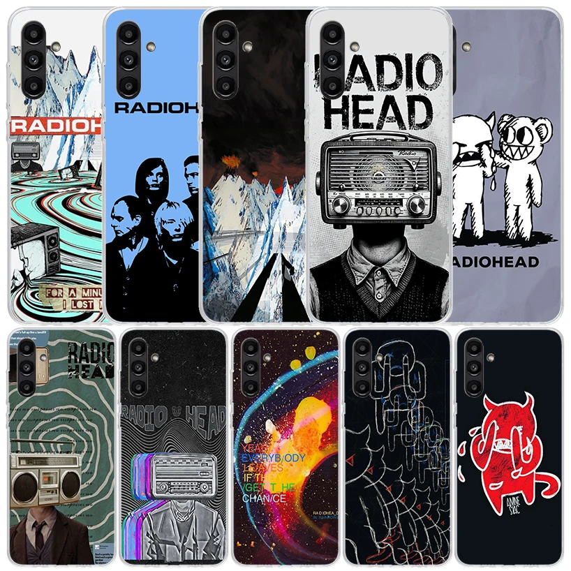 Bnad R-Radiohead Cover for Samsung Galaxy A17 A37 A57 A16 A26 A36 A56 A15 A14 A55 Phone Case A13 A53 A25 A35 A24 A34 A23 A33 Gal