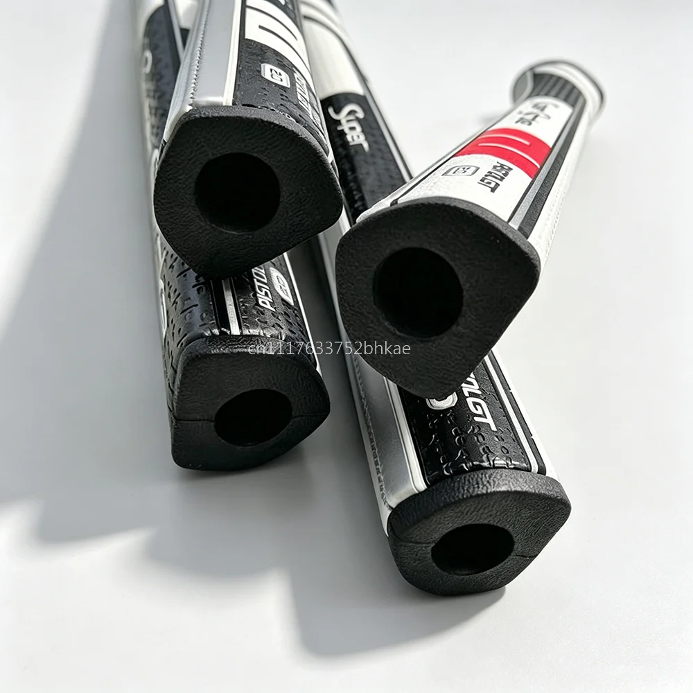 2pcs P-GT Shape Putter Grips 1.0 2.0 Golf Grip Tech Port Opening for Add on Weights Good Pu Non-slip Wear Resistant Golf Grip
