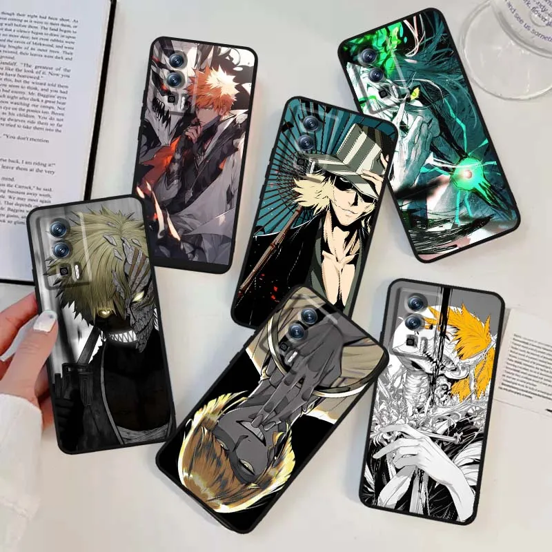 

Anime B-Bleach passion Cool For Xiaomi Redmi 12 13C 12C 13 10C 9T A2 9A 9C 7A Note 10S 8T 10 9 8 Pro 4G 5G Black Phone Case
