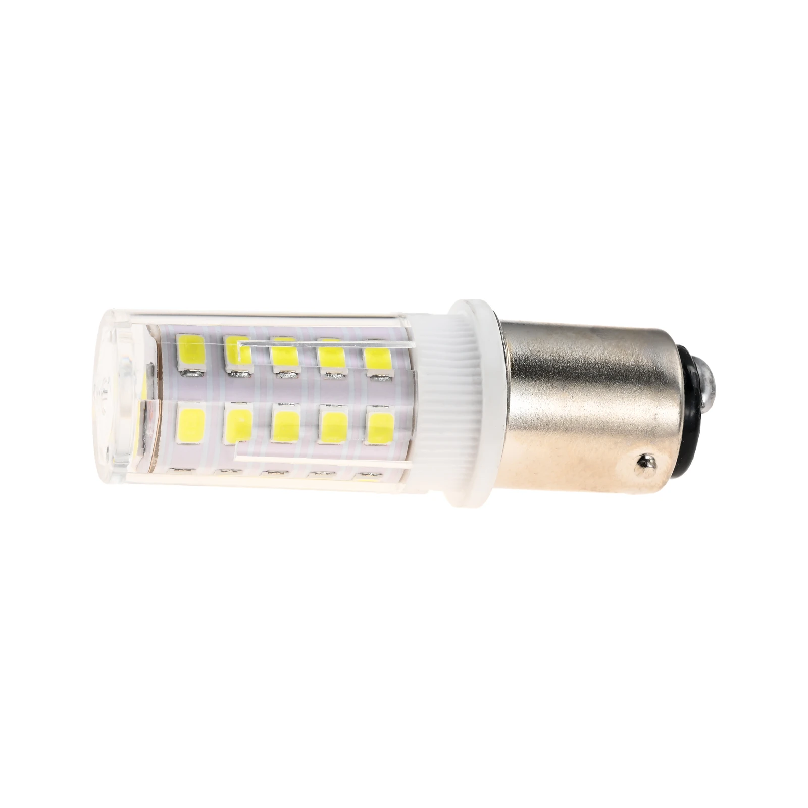 1 قطعة BA15D Led لمبات A200-240V 5 واط الضوء الأبيض Lowp استهلاك الطاقة لآلة الخياطة الخفيفة ، قارب ضوء ، الذيل الفرامل وقف الضوء #4