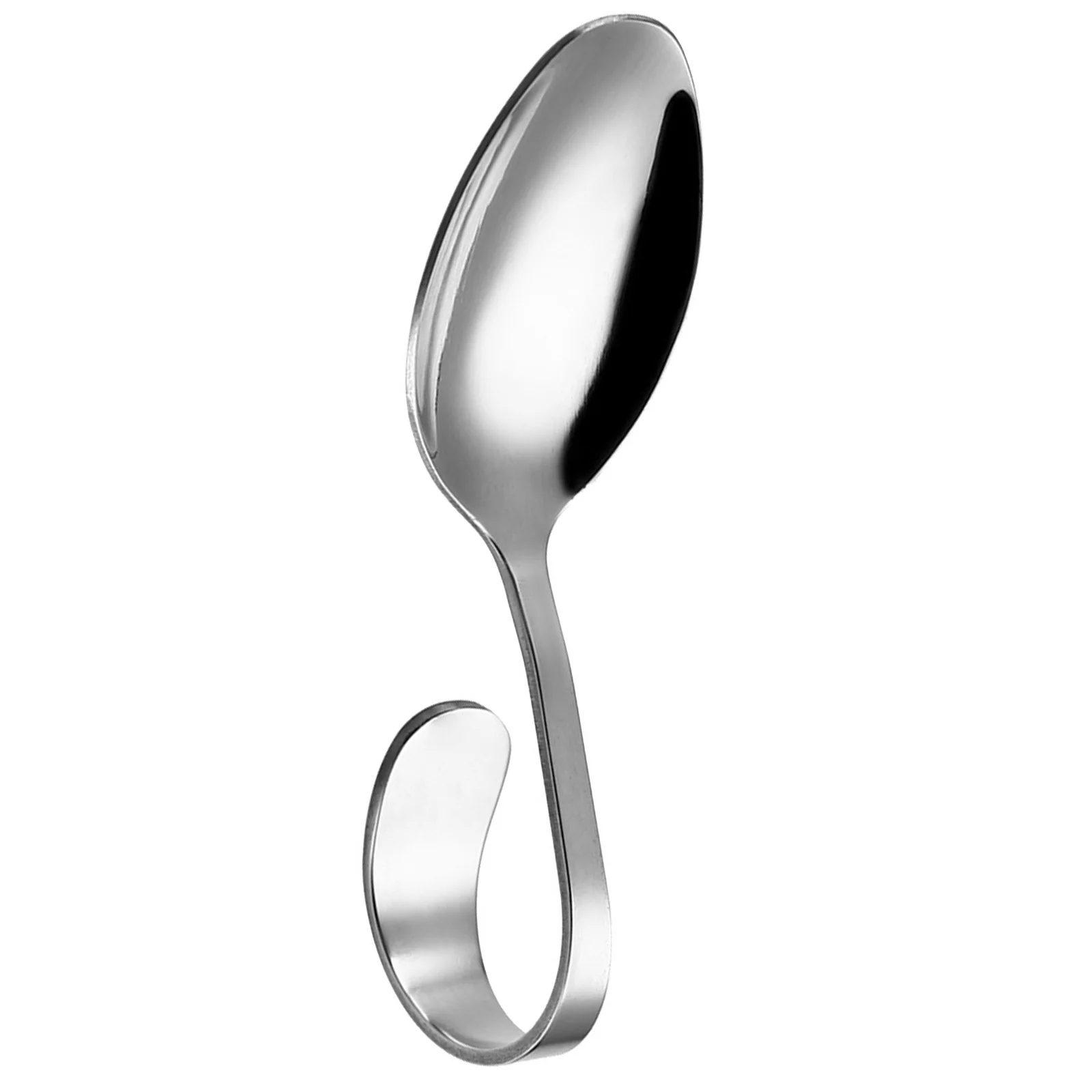 

Appetizing Curved Spoon Stainless Steel Strong Construction Resists Deformation Perfect for Hotel Restaurants Weddings Shiny