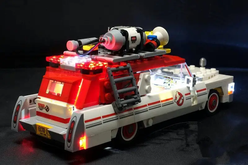 LED Lighting Set Suitable for LEGO Ecto-1 & 2 75828 Building Blocks