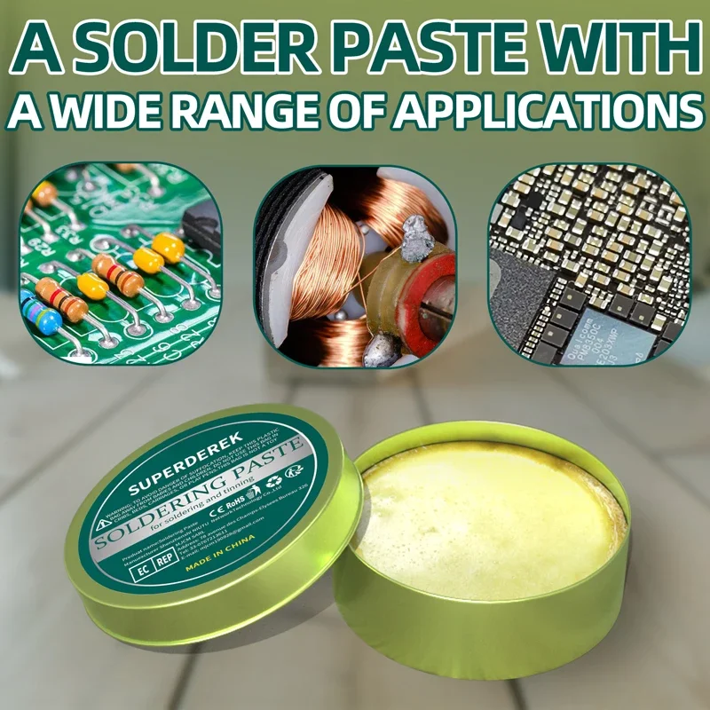 Professional Welding Flux Welding Solder Paste Lead-free Easy To Soldering Soldering Iron Repair Nickel Solder Wire Rosin Flux