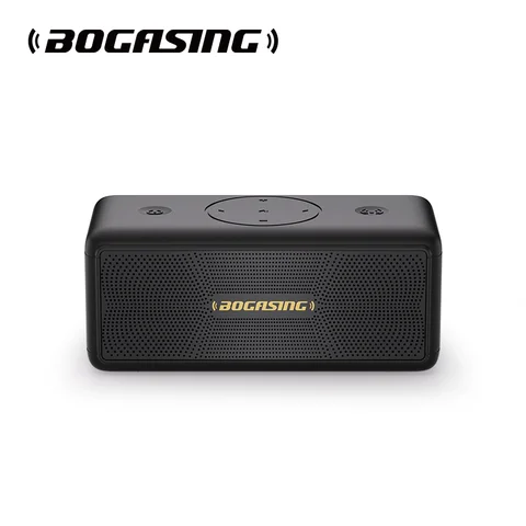 BOGASING M5 블루투스 스피커 40W 블루투스 5.3 무선 스피커 360도 서라운드 사운드, IPX7 방수, 30H 재생 시간 뮤직 박스 휴대용 강력한 인텐시브 베이스 & Hi-Fi 스테레오 사운드, 무선 스피커 박스 블루투스 박스 USB, EQ 야외 사용