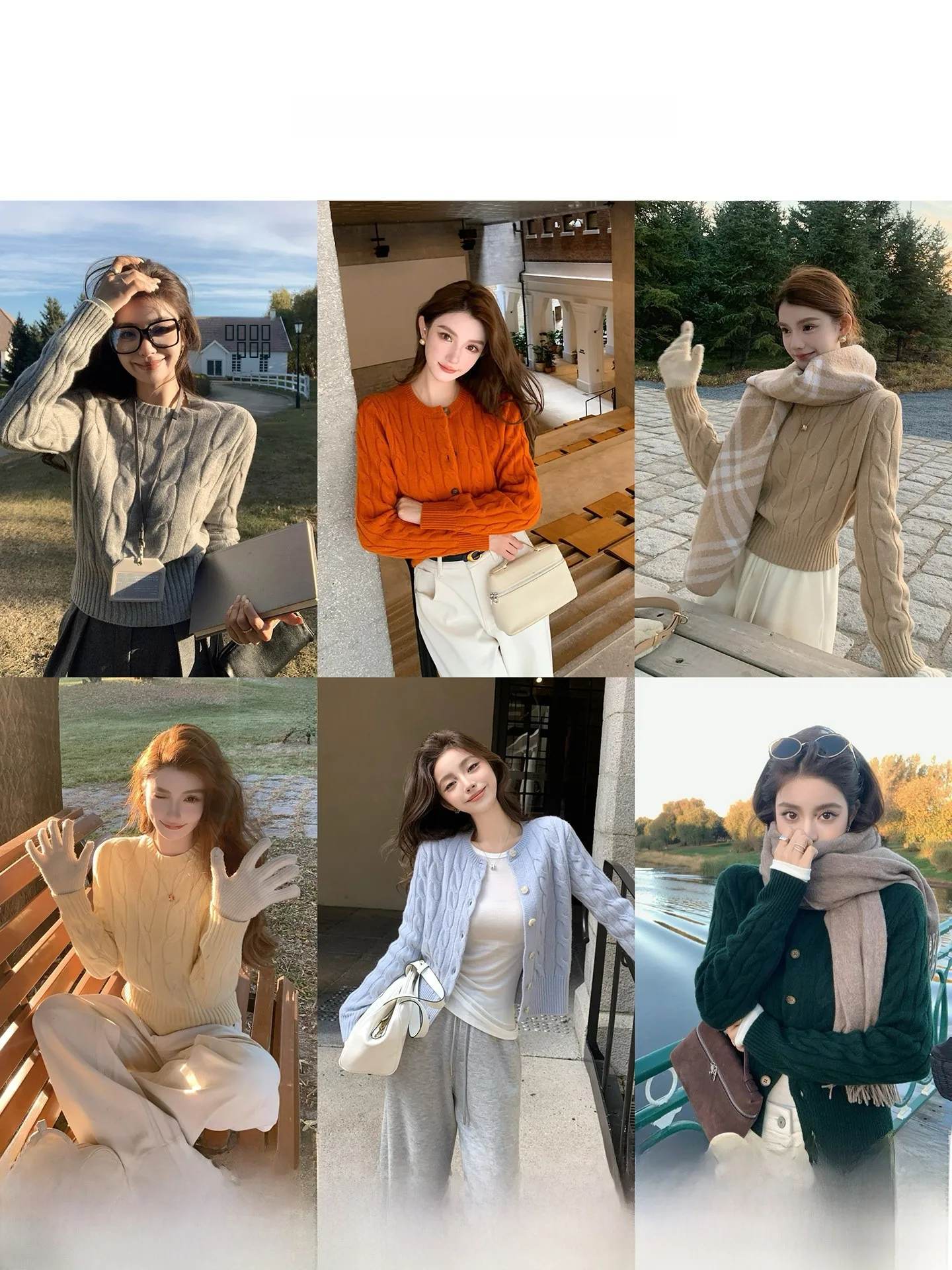 

Классический вязаный шерстяной кардиган Lilylikes, 100% шерсть, с кружевным узором, повседневный, с длинными рукавами, круглым вырезом, на пуговицах, для женщин