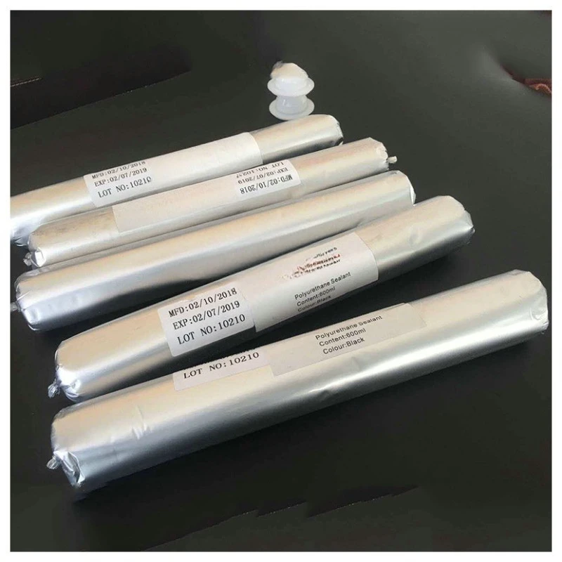 مانع تسرب باب ونافذة السيارات من مادة البولي يوريثين، مانع تسرب مقاوم للماء للزجاج الأمامي الأسود سعة 600 مل، لاصق هيكلي #6