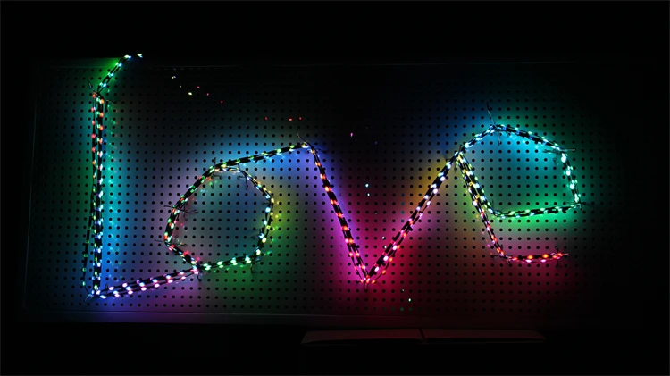 5V WS2811 WS2812 3PIN cleari Wire LED String Lights Dream Color RGBIC Addressable Individually Fairy Light Seed Pixels Light