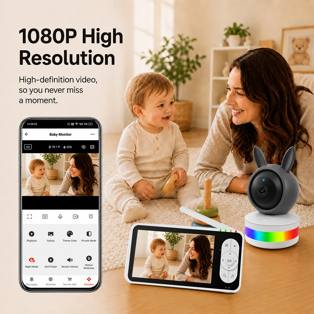 1080P Wi-Fi baby monitor 7