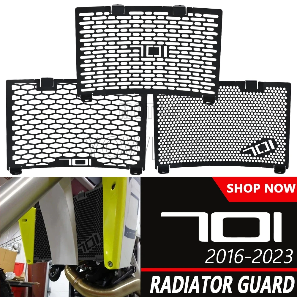 

Motorcycle Radiator Grille Guard Cover Protection For HUSQVARNA ENDURO SUPERMOTO 701 2016 - 2018 2019 2020 2021 2022 2023 2024