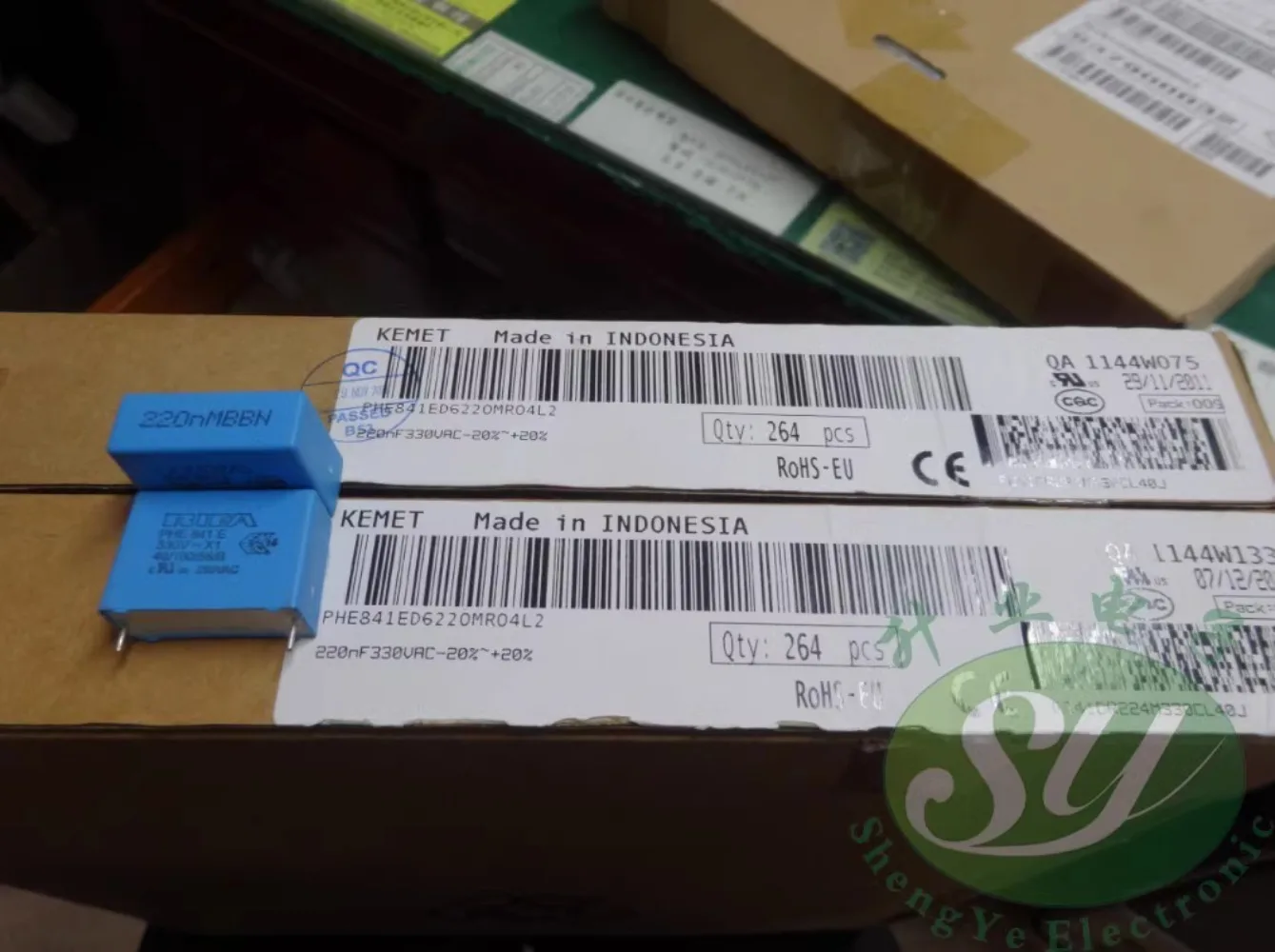 

5PCS PHE841ED6220M 0.22uf/330vAC 220nf u22 224 New X1 film capacitor