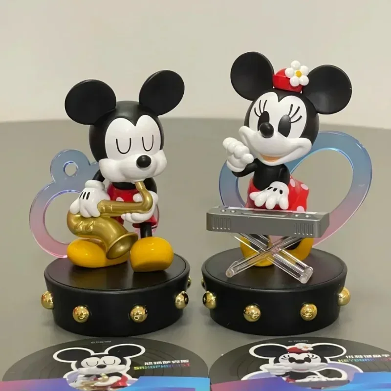 Disney Authentic Mickey And Friends Superstar Series Blind Box อินเทรนด์การ์ตูน 52 ของเล่น