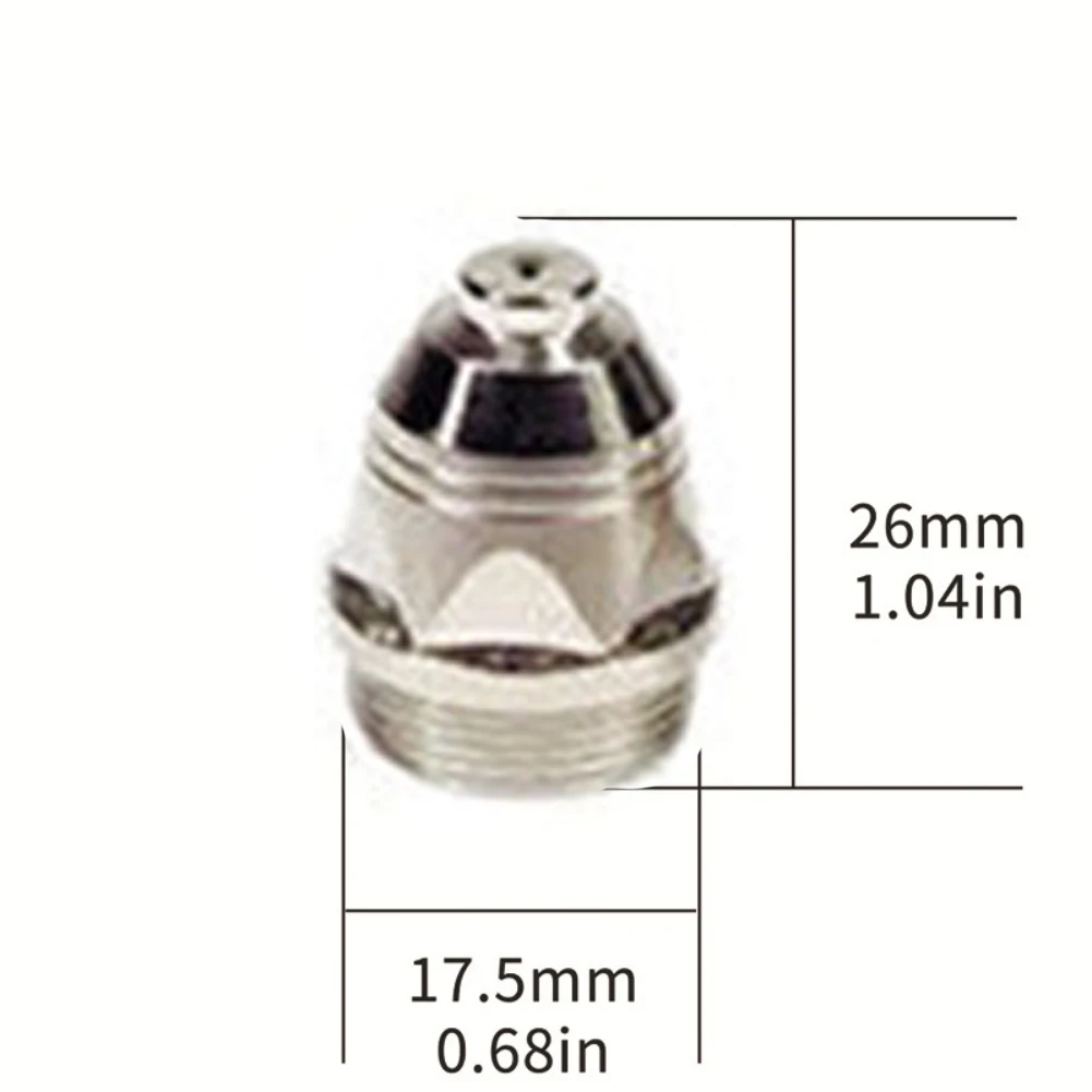 46PCS CNC Torcia Al Plasma Punta Ugelli di Saldatura Elettrodo di Ricambio Per P80 Macchina Da Taglio di Consumo Accessori Per Utensili
