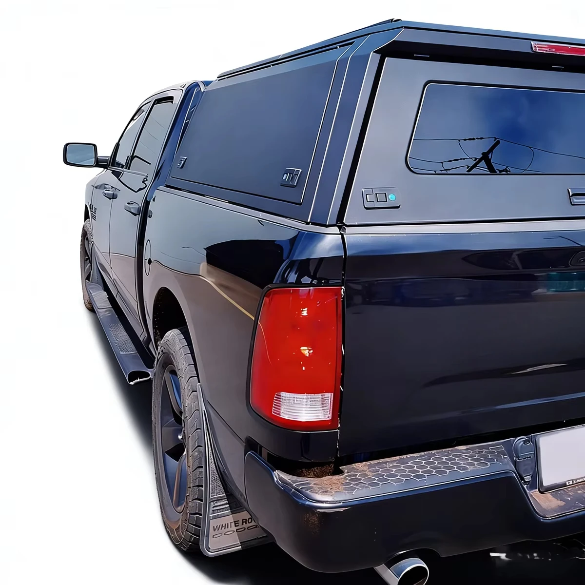 

LuoXi 4x4 Waterproof Aluminum Pickup Hardtop Topper Camper Truck Canopy with Rack Luggage for F150 /DOGE RAM 1500 5.5FT