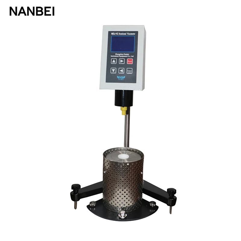 Factory NDJ-1C Viscosity Testing Meter Viscometer Brookfield Digital Rotational Viscometer