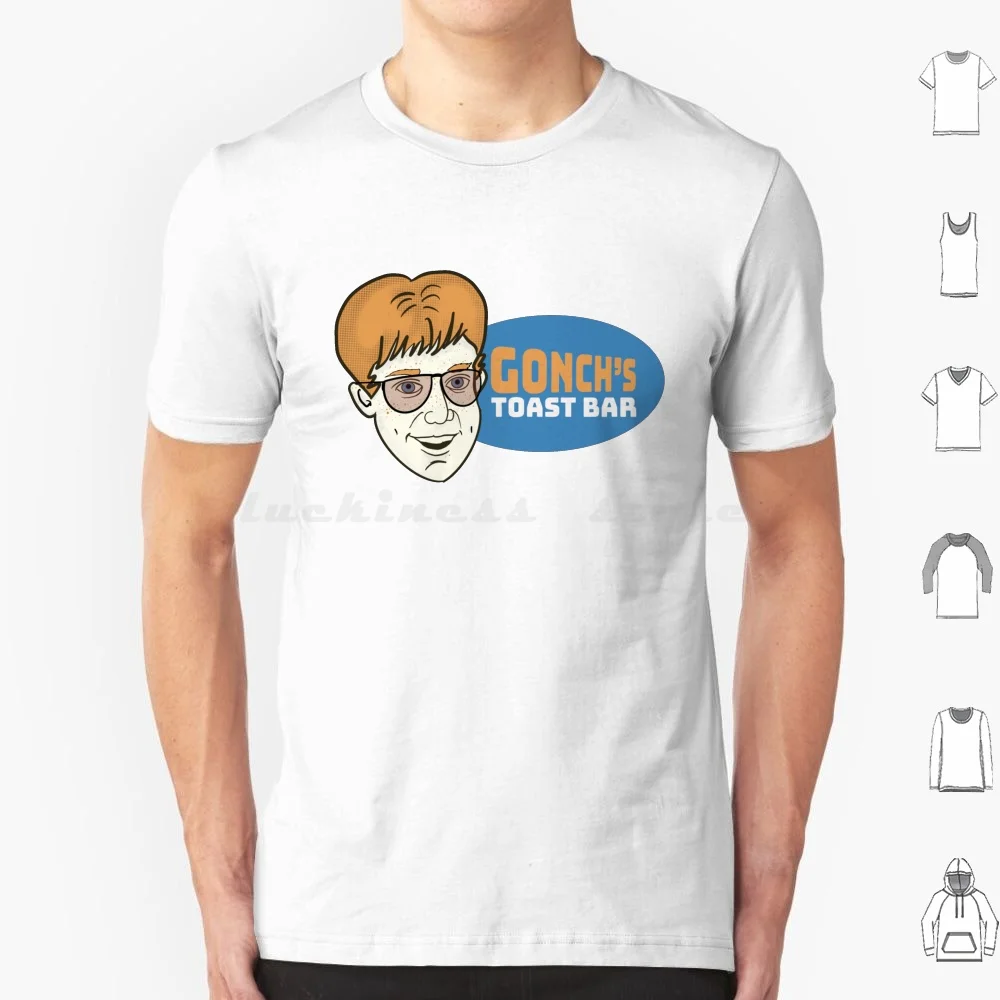 Gonch’s Toast Bar T Shirt Men Women Kids 6xl Gonch S Toast Bar Grange Hill Gonch Toast Cbbc 80s Tv 80 S Tv 1980s Tv 1980 S Tv