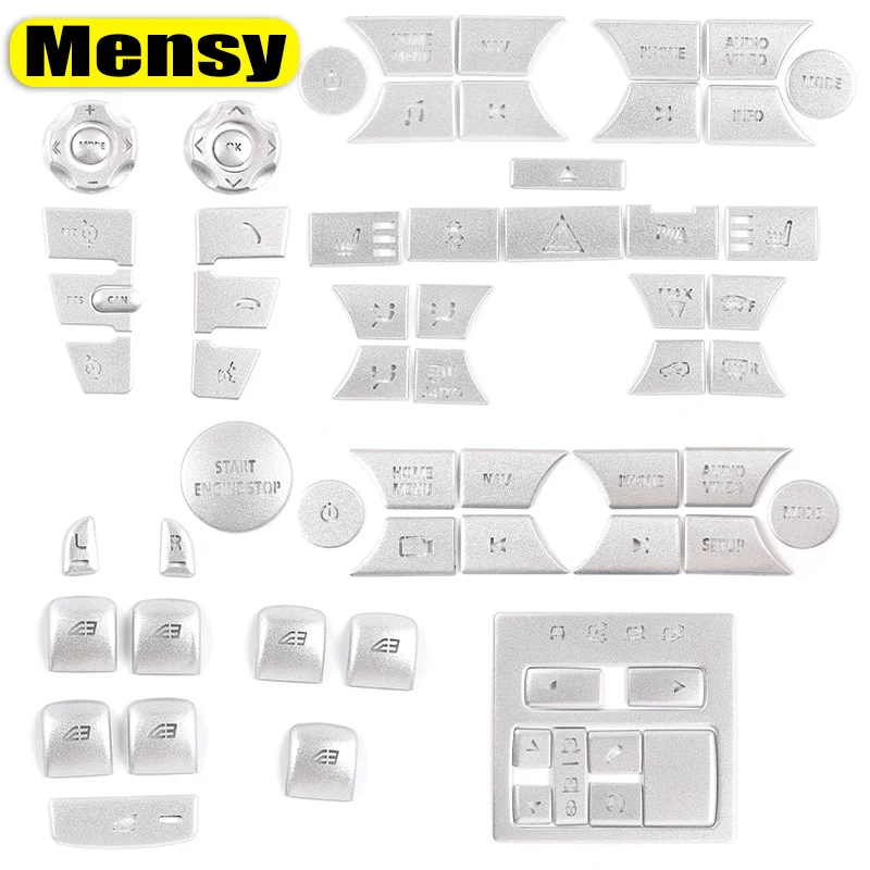 

Car Interior Cover Button Sticker for Land Rover Disovery 4 2010-2016 For Range Rover Sport 2010-2013 Accessories