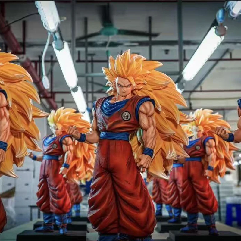 

2025 New 56cm Jt Dragon Ball Character 2% Super Three Goku Cartoon Character Model Trend Toy Collection Ornaments Statue Gifts