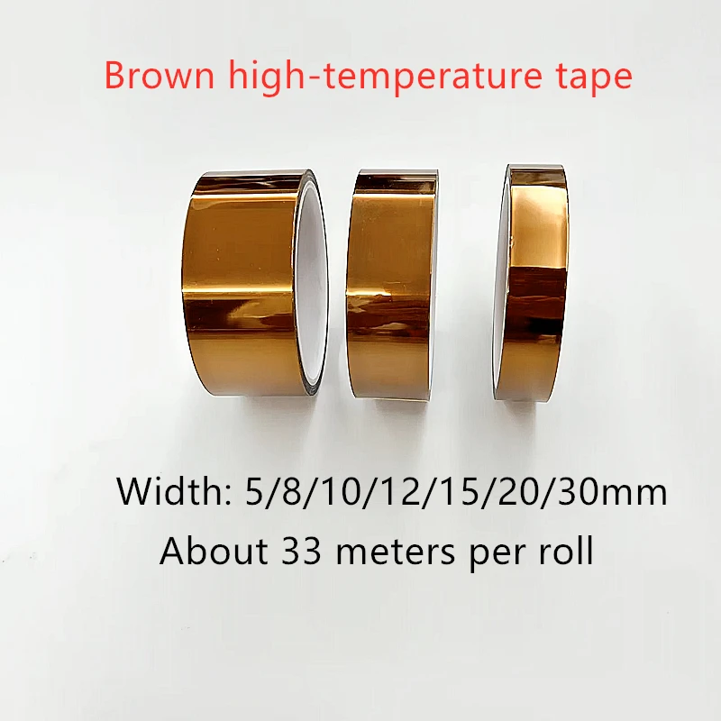 Goldfinger high temperature tape polyimide tape tawny insulation insulation PI film battery solder proof