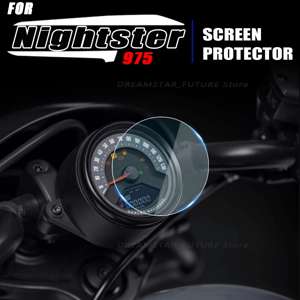 

For Harley Nightster 975 RH 975 2022 Motorcycle cluster scratch protection film screen scratch protection film dashboard