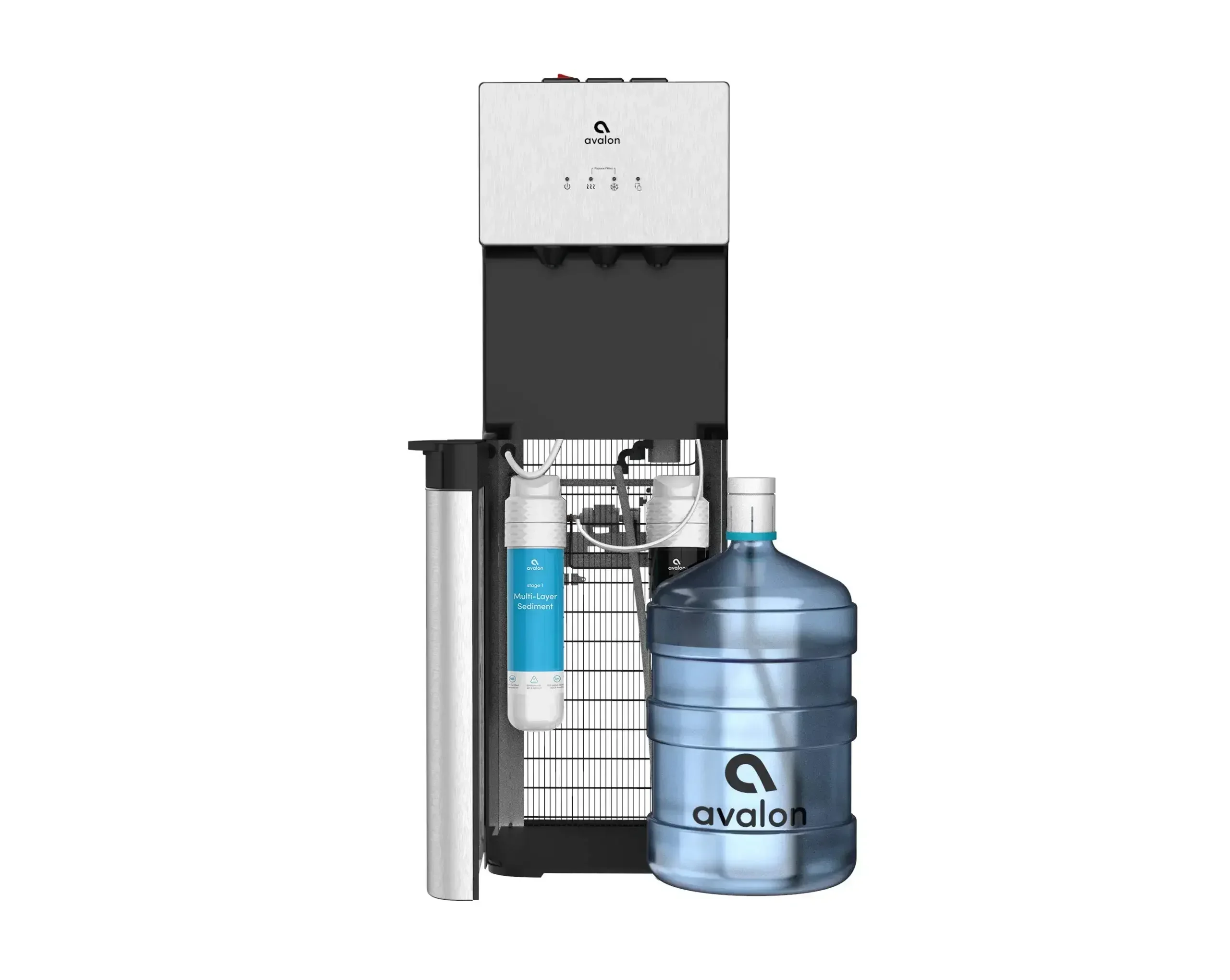 Avalon-A3F Bottom Loading Water Cooler Dispenser, BioGuard-3 Temperature Settings, UL Filtered