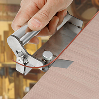 Banding Manual Trimmer Wood Board Deburring and Chamfering Tool Stainless Steel Wood Edge Cutter For Woodworking Carpenter