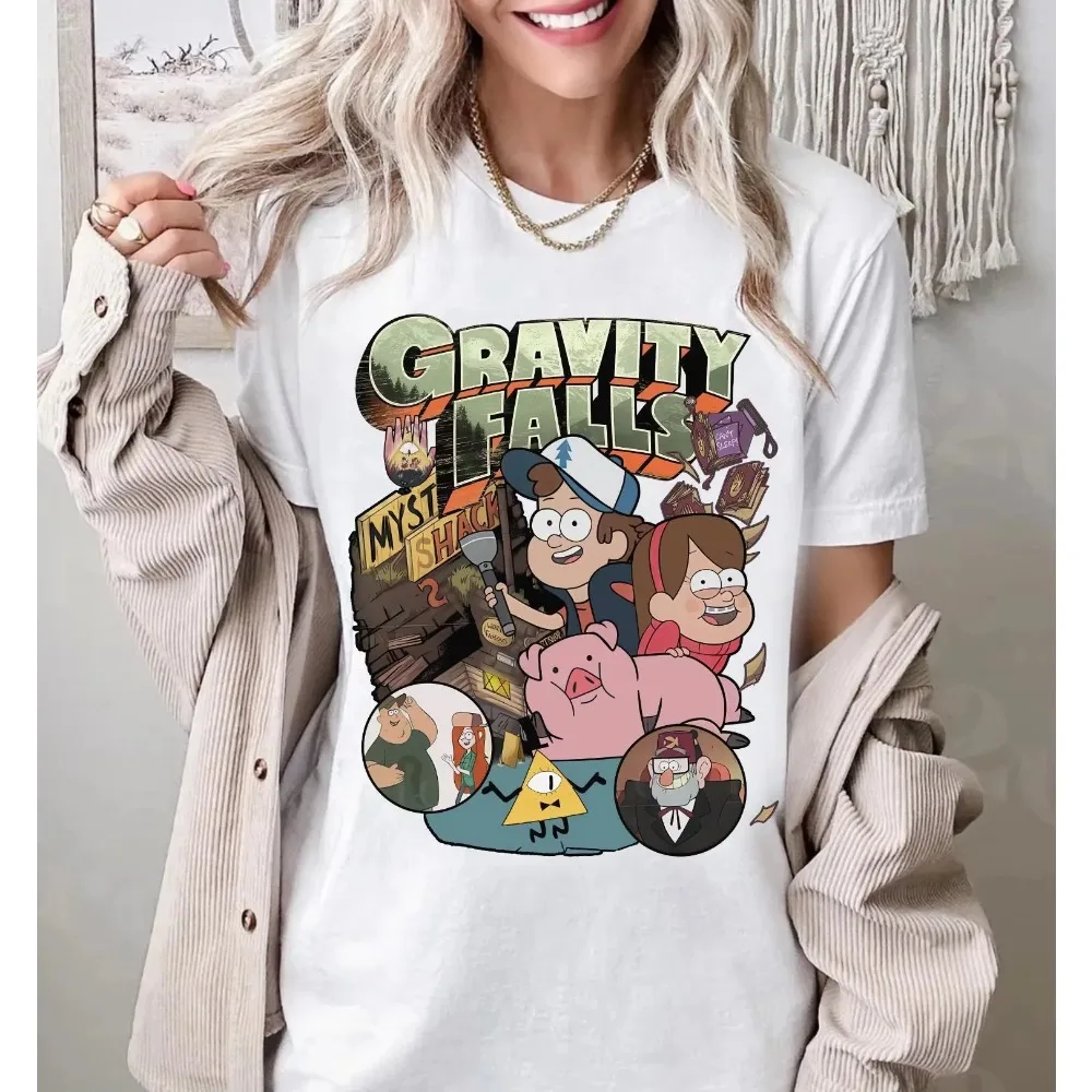 Camiseta Disney Gravity Falls Mystery Shack Dipper & Mabel, camiseta Disney Channel Gravity Falls, camiseta a juego familiar de Disneyland