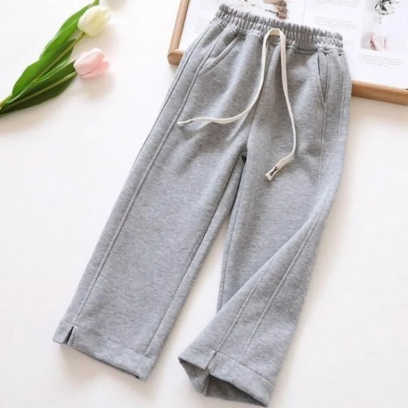 

Детские прямые брюки Slim Fit 2026: Новая коллекция, стильные повседневные спортивные брюки для детей 5-12 лет на все сезоны