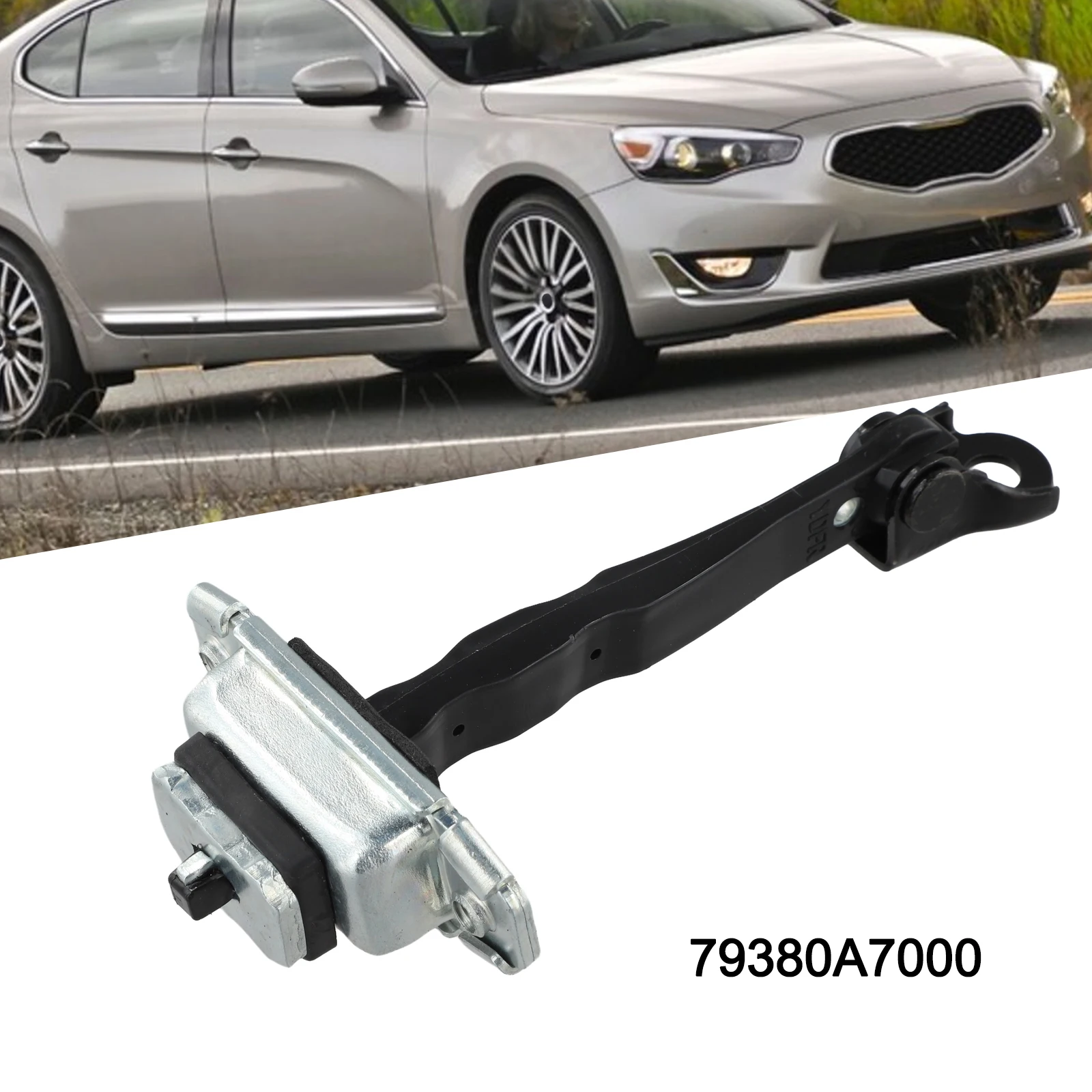 Vehicle Repair Front Left Limiter Vehicle Accessories Car Door Limiter Replacement Practical Design 1 Piece Set