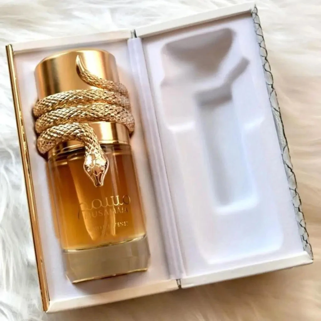 

Unisex Luxury Perfume with Snake Sculpture, Intense Woody Oriental Scent, Long Lasting EDP 100ml