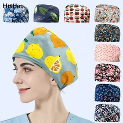 Unisex Surgery Nursing Hat Working Scrub Hat with Absorbent Towel Hospital Surgical Cap Pet Clinic Medical Cap Nurse Accessories