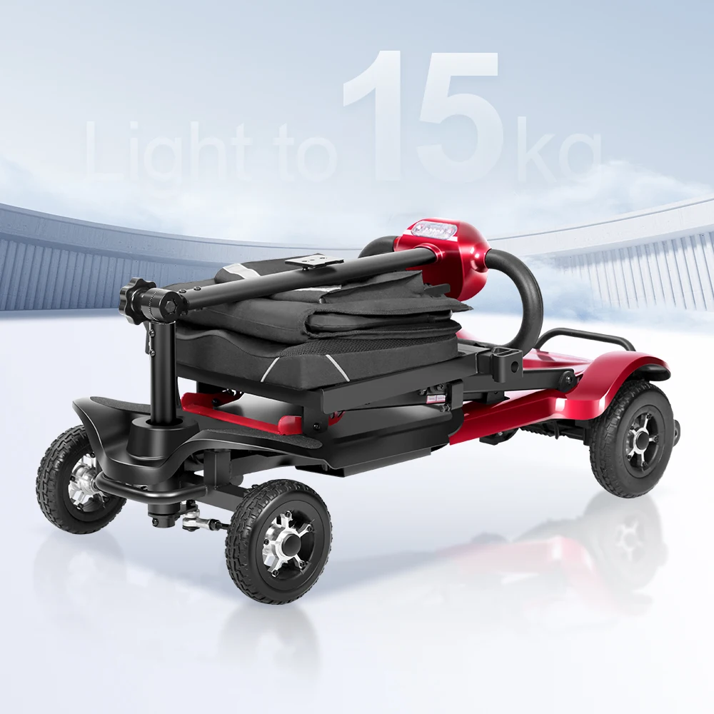 

Открытый дешевый легкий 15 кг мобильный электрический скутер магниевый легкий складной электрический скутер для пожилых людей