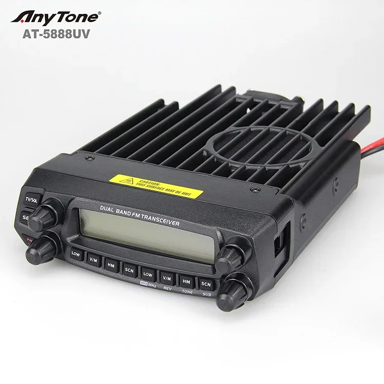 Anytone AT-5888UV 3 band Ham radio mobile 136~174MHz 220~260MHz 400~520MHz  for car transceiver HF mobile radio