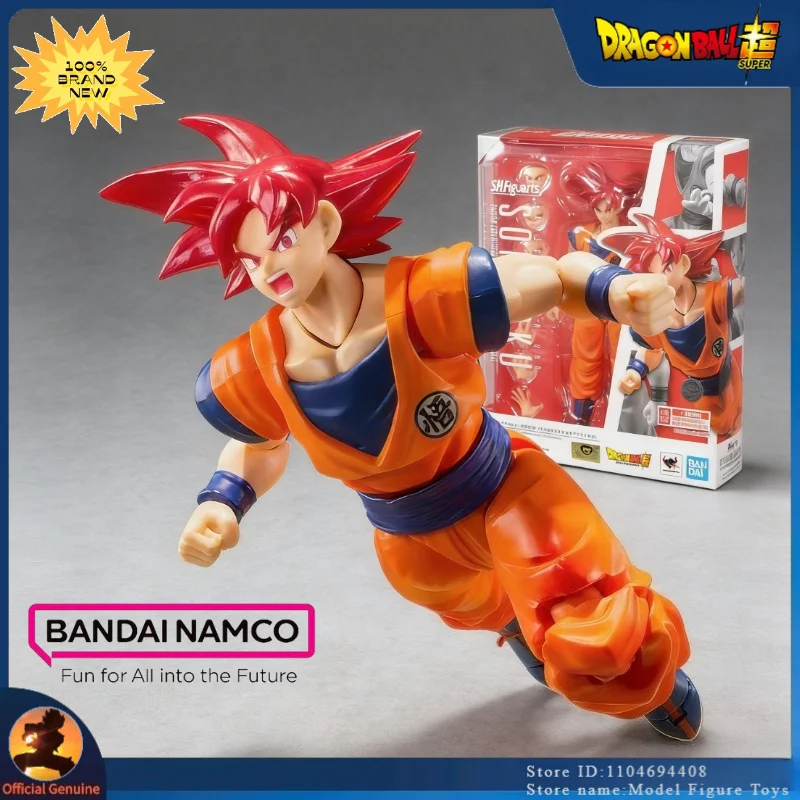 

Brand New in Stock Dragon Ball Z SHF Red Hair Son Goku Super Saiyan Legendary Action Chichi Anime Kakarotto Figurine Model Toys