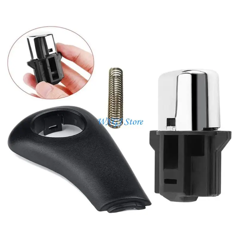 

37JE Car Shifter Button Knob for 2 4 Door 2003-2005 54141-SDA-A81 54132-SDA-A81 Gear Lever Knob Side Plate Repair