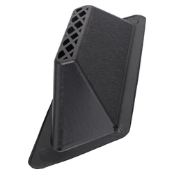 Glossy Black Universal Car Front Bumper Hood Vent Air Out Decoration for Honda Civic Audi-A4 B8 Golf BMW-E90 E80 E82 F30