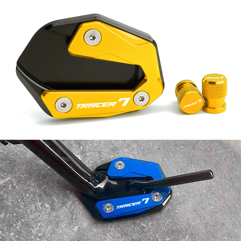 

Для YAMAHA TRACER 7 9 GT 7GT 9GT 900 700 Tracer 900 Tracer 700 GT Мотоциклетная подставка для ног Боковая подставка для увеличения и клапан для шин