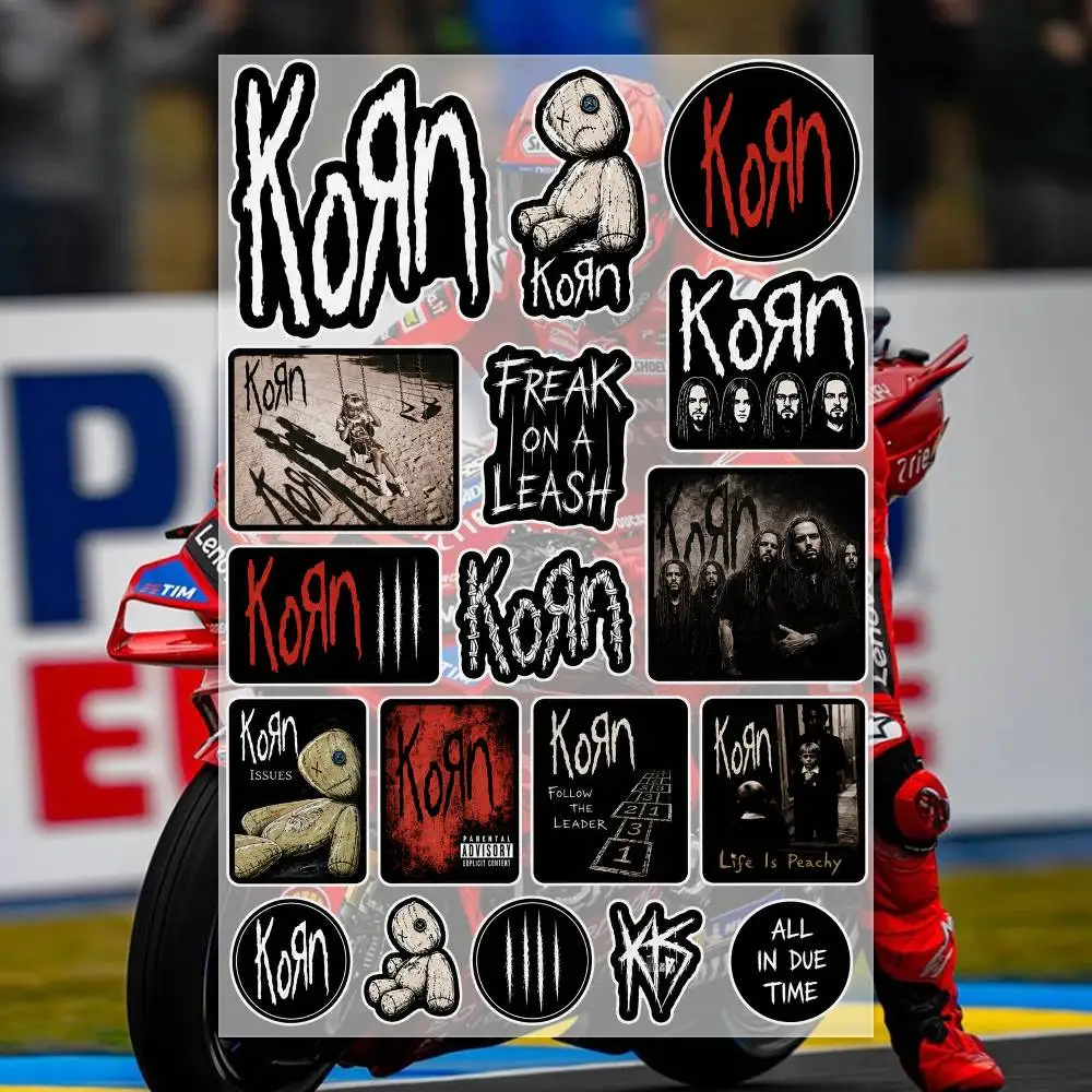 K-Korn Japanese Motorcycle Sticker Suitable for Motorcycle Body Reflective Car Sticker Helmet Decal