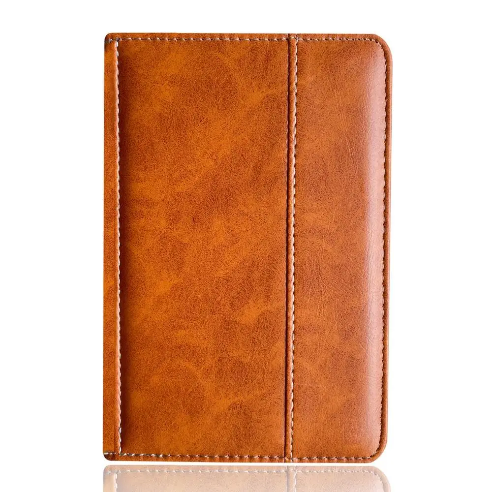 Premium Anti-fall 6inch E-Reader Case Shockproof Leather Folio Cover Microfiber Lining Soft Back Cover for Sony PRS T1