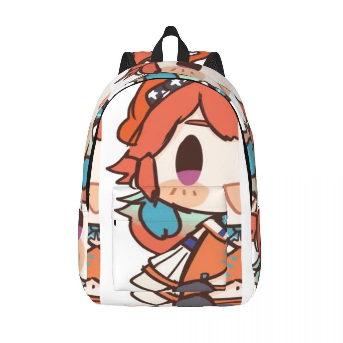 

Chibi Kiara Hololive Simple and Stylish Backpack Canvas Backpack Man backpack