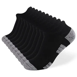 10 Pack Running Socks for Men Women Breathable Cushioned Athletic Ankle Socks Low Cut Socks Outdoor Sport Hiking Running