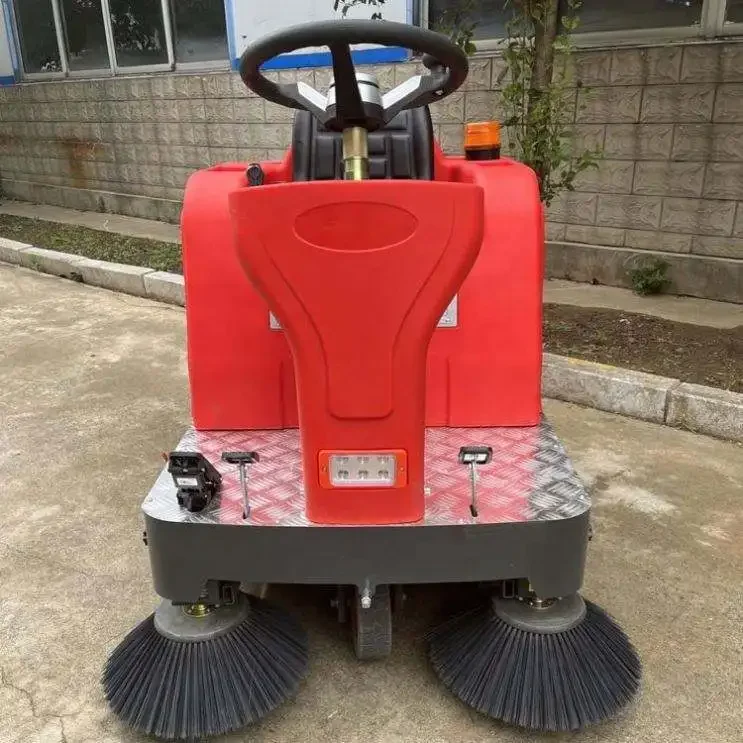 Car Mounted Pure Electric 1400mm Road Sweeping For Street Cleaning  Industrial Cleaning