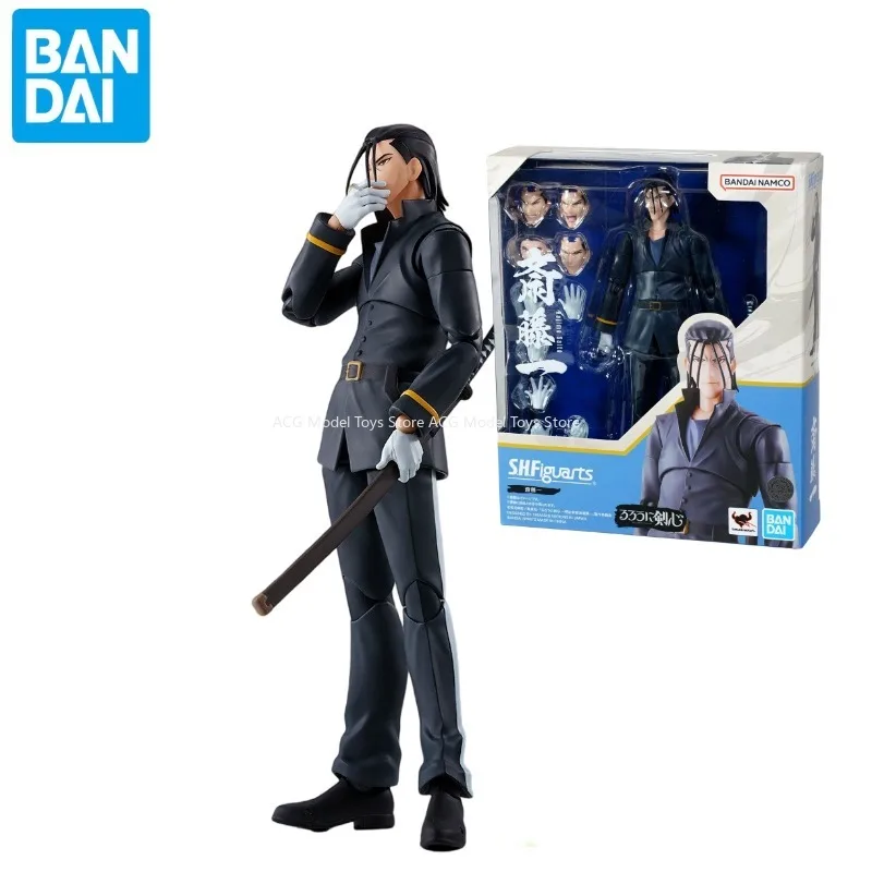 In Stock  Bandai SHF Comprehensive Series Saito Ichi Action Figure Toys Collection Model Gift